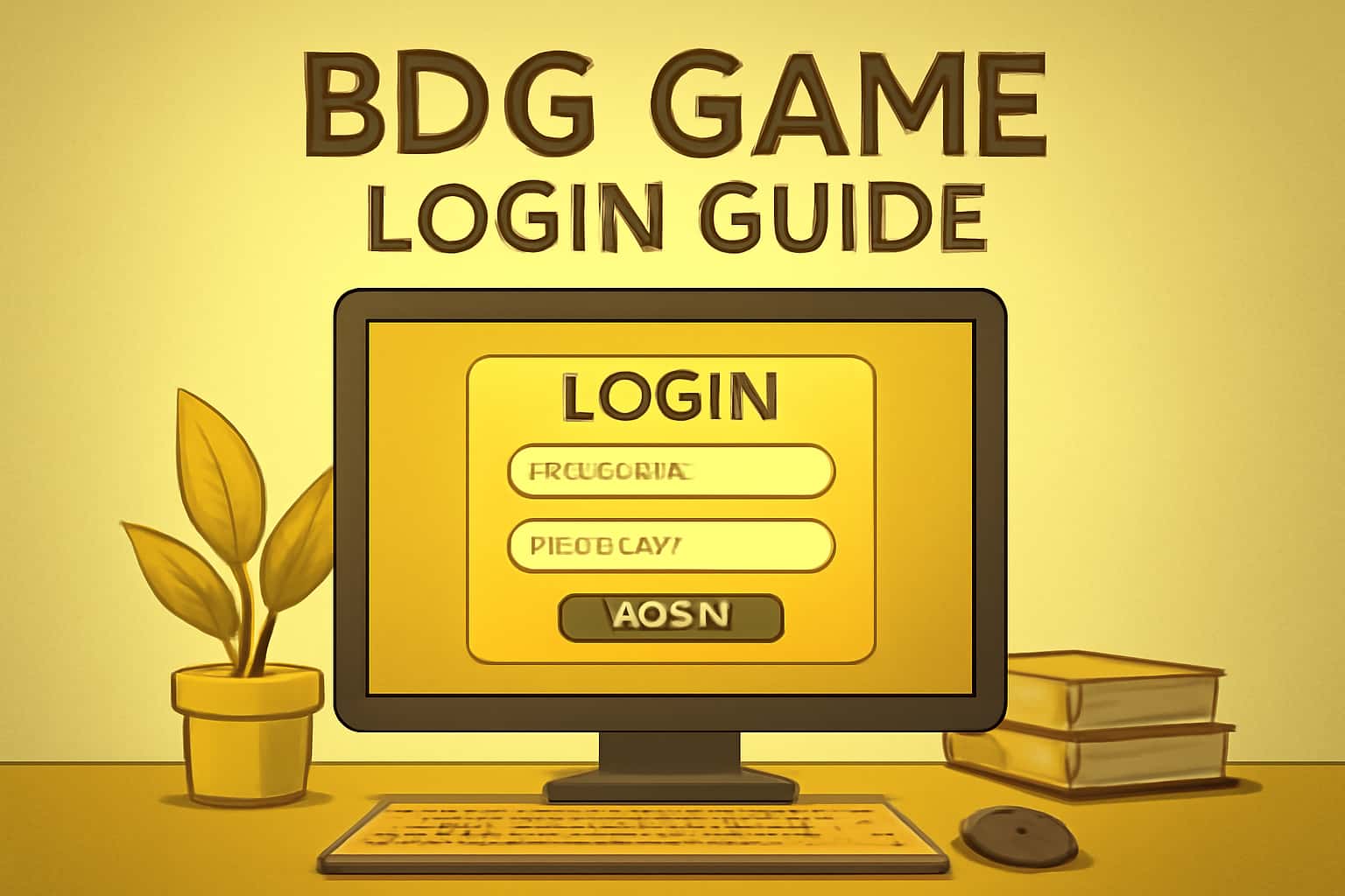 A neutral scene representing the BDG Game Login Guide.