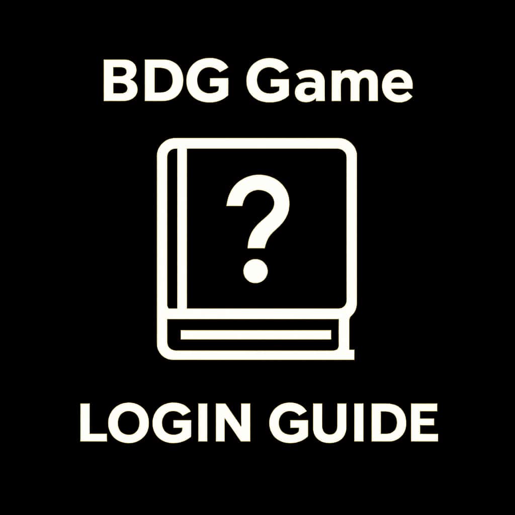 An icon representing the BDG Game Login Guide.