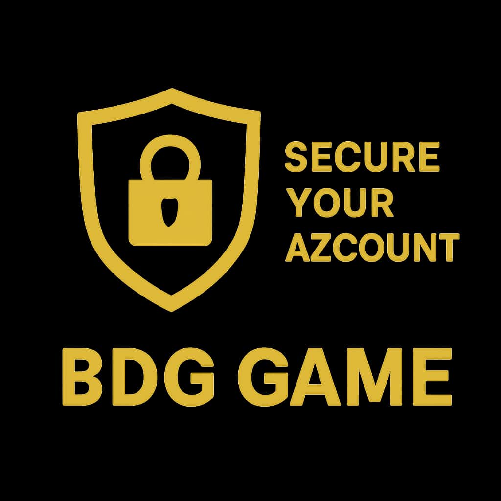 An icon representing account security measures for BDG Game.